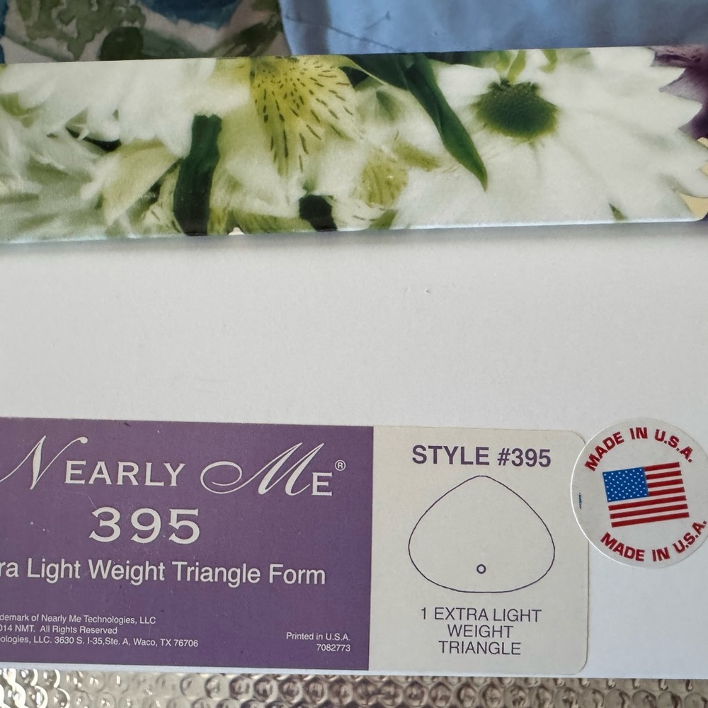 Nearly Me 395 prosthesis breast form Shapewear Insert - NIB - Size 7 - 1PC only - Picture 3 of 3